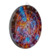 Colorful Cosmos Dartbord (Voorkant Links)