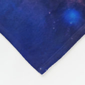Colorful Cosmos Fleece Deken (Hoek)
