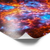 Colorful Cosmos Foto Afdruk (Hoek)