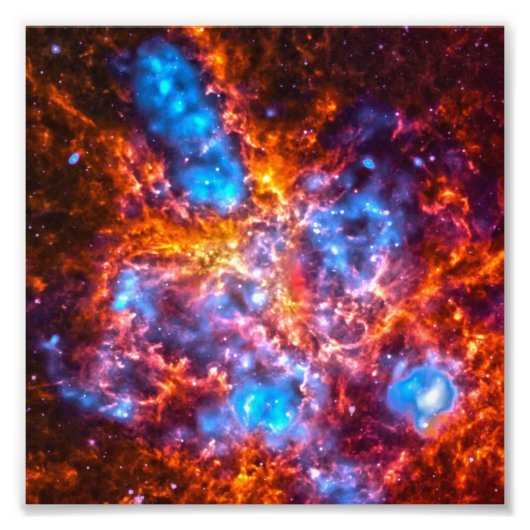 Colorful Cosmos Foto Afdruk (Voorkant)