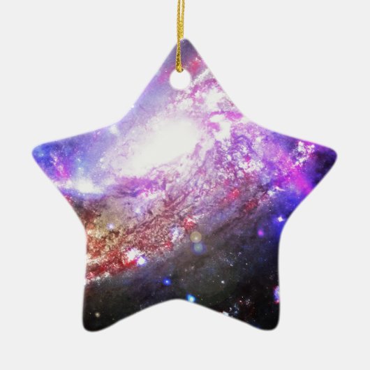 Colorful Cosmos Keramisch Ornament (Voorkant)