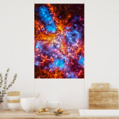 Colorful Cosmos Poster (Keuken)