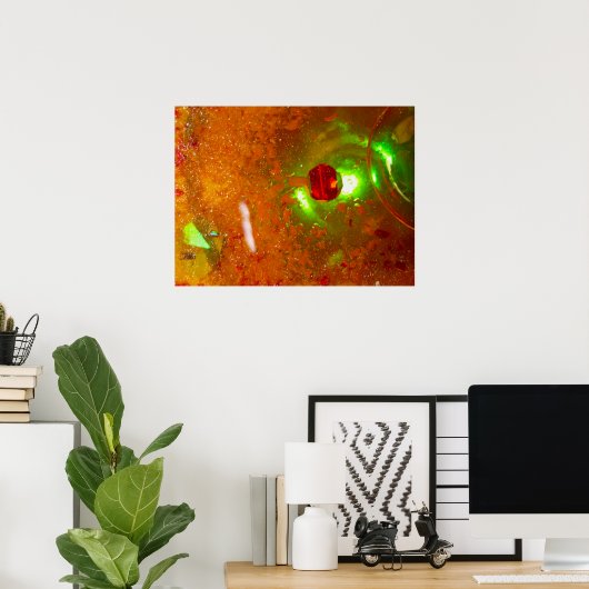 Colorful Cosmos Print #2 (Thuiskantoor)