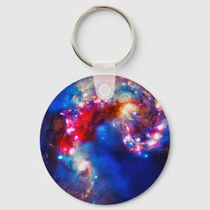 Colorful Cosmos Sleutelhanger