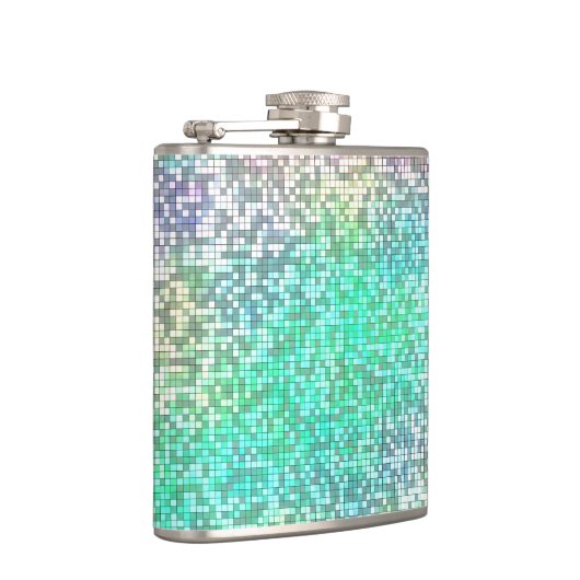 Colorful Cosmos Tile Mosaic Heupfles (Rechts)