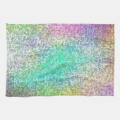 Colorful Cosmos Tile Mosaic Theedoek (Horizontaal)