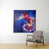 Colorful Cosmos Wandkleed (In Situ (horizontaal))