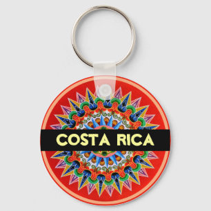 Colorful Costa Rica Sleutelhanger