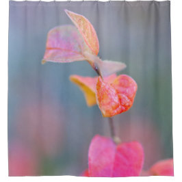 Colorful Cotonou Leaves Douchegordijn