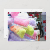 Colorful Cotton Snoep Bags Briefkaart (Voorkant / Achterkant)