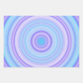 Colorful Cotton Snoep Roze Blauw Inpakpapier Vel (Voorkant 2)