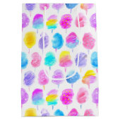 Colorful Cotton Snoep Waterverf Patroon Medium Cadeauzakje (Achterkant)