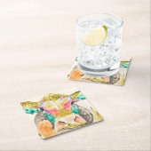 Colorful Cow-ontwerp Kartonnen Onderzetters (Insitu)