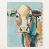 Colorful Cow Planner (Achterkant)