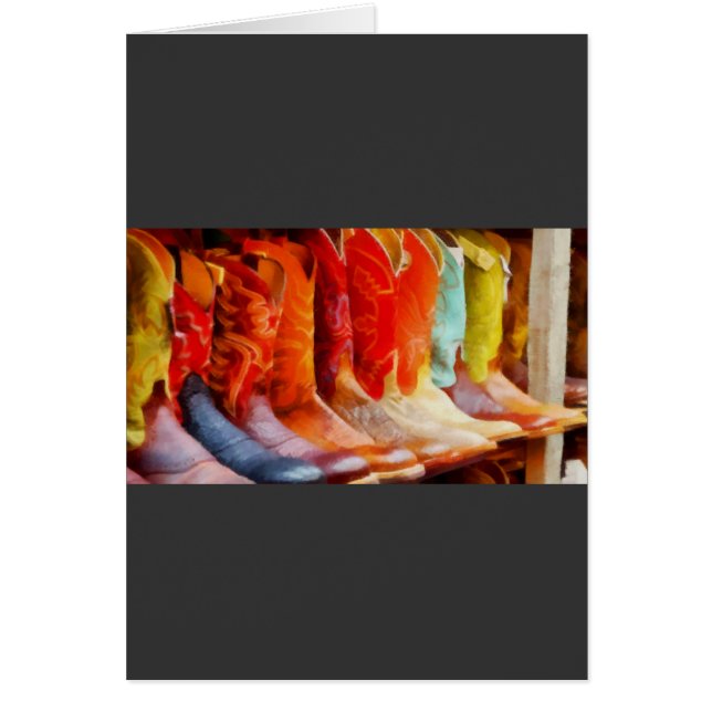 Colorful Cowboy Boots (Voorkant)