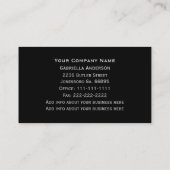 Colorful Cracised Cabochon Jewel Visitekaartjes (Achterkant)