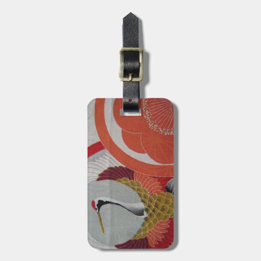 Colorful Crane Bagagelabel (Voorkant verticaal)