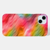 Colorful Crane Flower Wavy Texture Case-Mate iPhone Case (Achterkant (horizontaal))