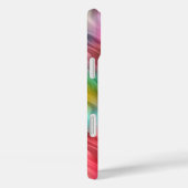 Colorful Crane Flower Wavy Texture Case-Mate iPhone Case (Achterkant / Rechts)