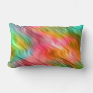 Colorful Crane Flower Wavy Texture Kussen