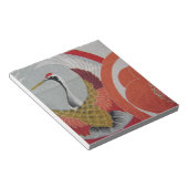 Colorful Crane Notitieblok (Schuin)