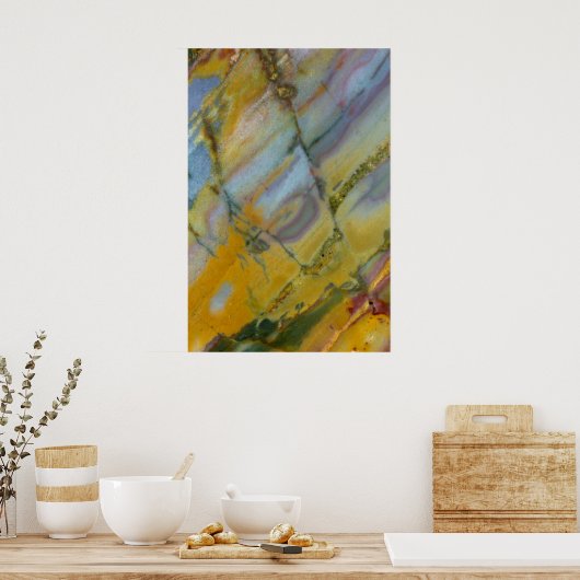 Colorful Crayola Jasper Poster (Keuken)