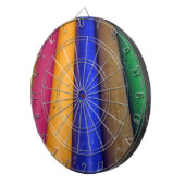 Colorful Crayons Dartbord (Voorkant Rechts)