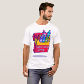 Colorful Crayons Laten we Cray halen T-shirt (Voorkant volledig)