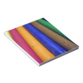Colorful Crayons Notitieblok (Schuin)