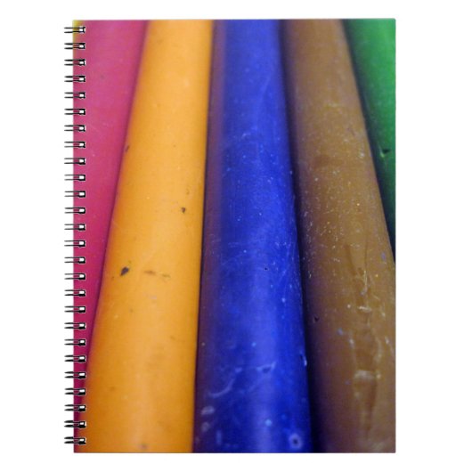 Colorful Crayons Notitieboek (Voorkant)