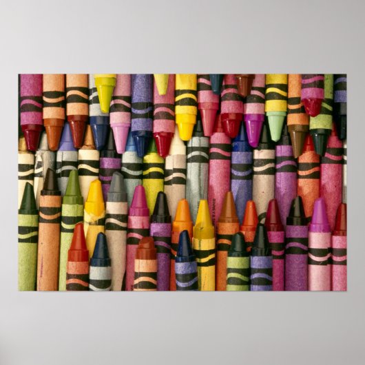 Colorful Crayons Poster (Voorkant)