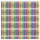 Colorful Crayons Stof (Swatch)
