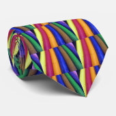 Colorful Crayons Stropdas (Opgerold)