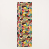 Colorful Crazy Quilt Patchwork Yogamat (Achterkant)