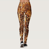 Colorful Crazy Unique Texture Leggings (Achterkant)