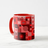 Colorful creative artistieke grafische verjaardage mok (Voorkant links)