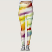 Colorful Creative Flow Abstracte Art-Leggings Leggings (Voorkant)