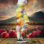 Colorful Creative Flow Abstracte Art-Leggings Leggings<br><div class="desc">Moderne ontwerp-leggings met een origineel abstract geverfd patroon in unieke en levendige kleuren. U kunt het ontwerp schalen,  slepen of roteren als u wilt.</div>