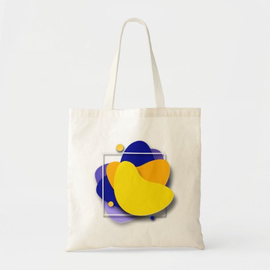Colorful Creative Geometric Tote Bag (Voorkant)