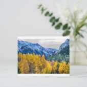 Colorful Crested Butte Colorado Briefkaart (Staand voorkant)