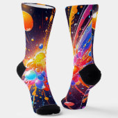 Colorful Crew Socks Sokken (Gebogen)