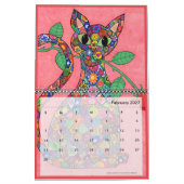 Colorful Critters Fun Cute Animals 2022 Boho Art Kalender (Feb 2027)