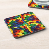 Colorful Crochet Drankjes Onderzetter (Linkerzijde)