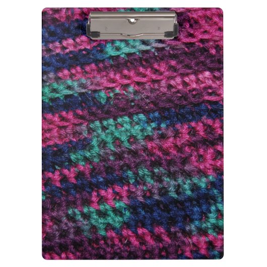 Colorful Crochet Klembord (Voorkant)