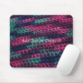 Colorful Crochet mousepad Muismat (Met muis)