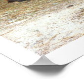 Colorful Crowing Rooster door Barn-Poster Poster (Hoek)