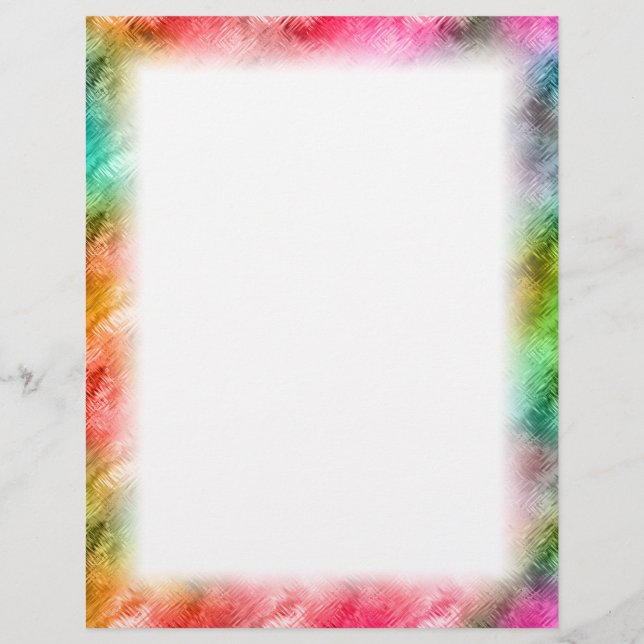 Colorful Crystal Glass Patroon (Voorkant)