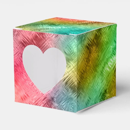 Colorful Crystal Glass Patroon Bedankdoosjes (Voorkant Zijde)