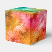 Colorful Crystal Glass Patroon Bedankdoosjes (Achterkant)