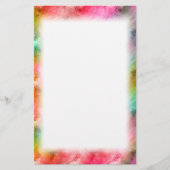 Colorful Crystal Glass Patroon Briefpapier (Voorkant)